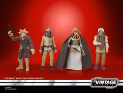 Star Wars 40th Anniversary The Vintage Collection Jabba's Court Denizens Action Figure Four-Pack