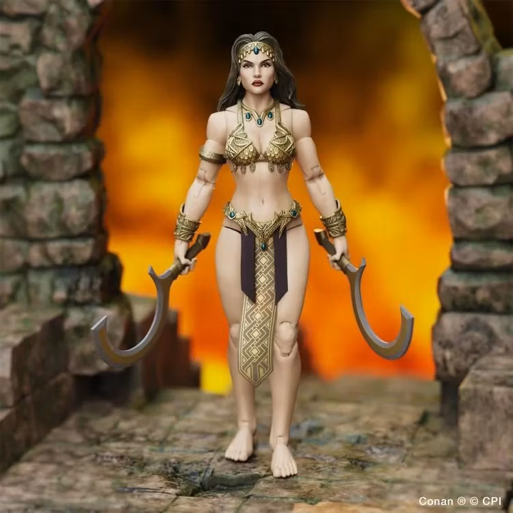 Conan the Barbarian Epic H.A.C.K.S. Belit: Queen of the Black Coast (Pirate/Shemite Queen) 1/12 Scale Action Figure