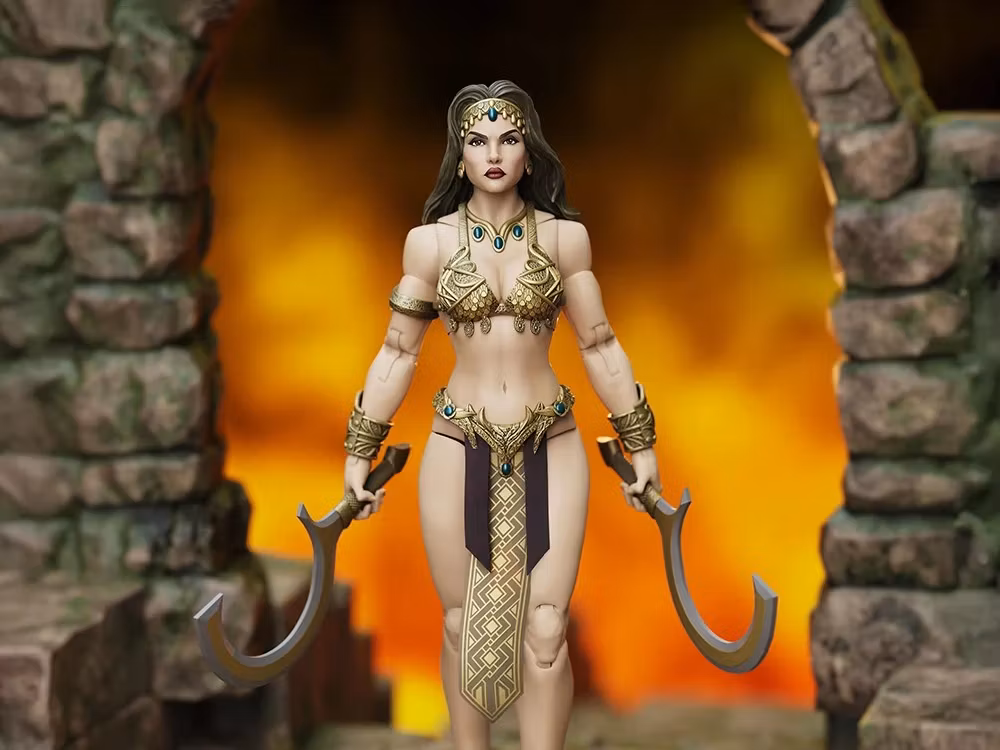 Conan the Barbarian Epic H.A.C.K.S. Belit: Queen of the Black Coast (Pirate/Shemite Queen) 1/12 Scale Action Figure