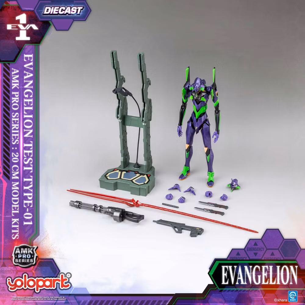 Rebuild of Evangelion AMK Pro Eva-01 Test Type Model Kit