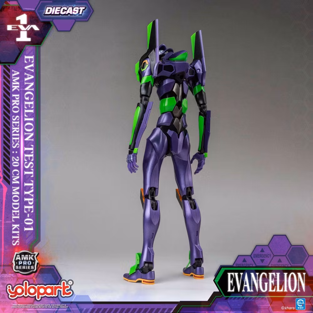 Rebuild of Evangelion AMK Pro Eva-01 Test Type Model Kit