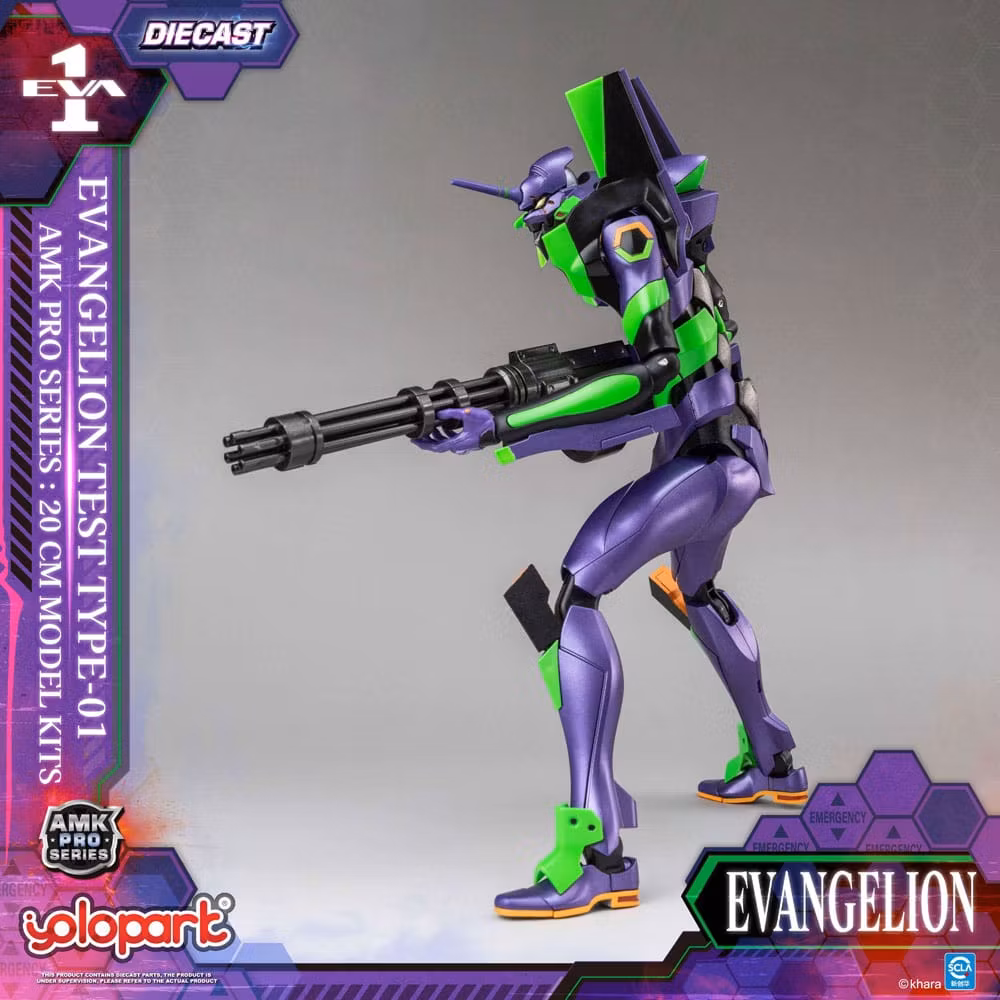 Rebuild of Evangelion AMK Pro Eva-01 Test Type Model Kit