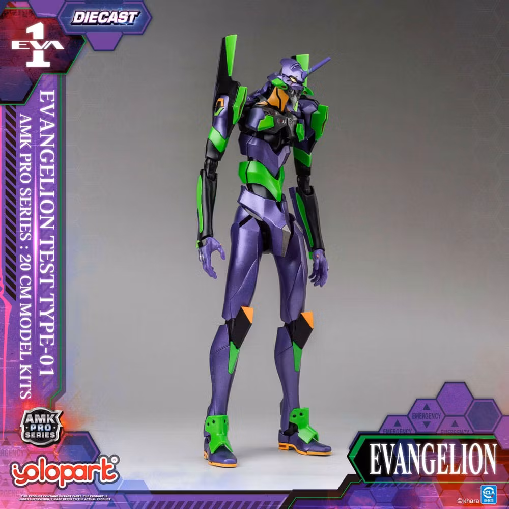 Rebuild of Evangelion AMK Pro Eva-01 Test Type Model Kit