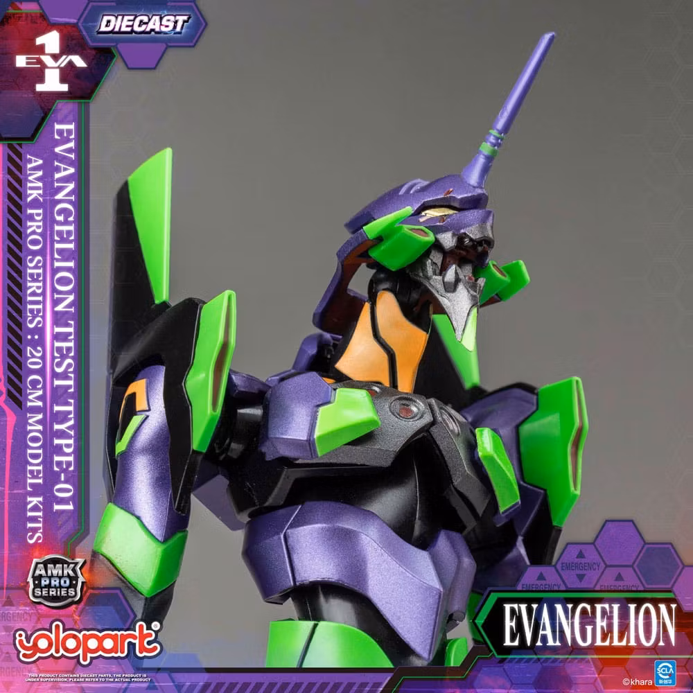 Rebuild of Evangelion AMK Pro Eva-01 Test Type Model Kit
