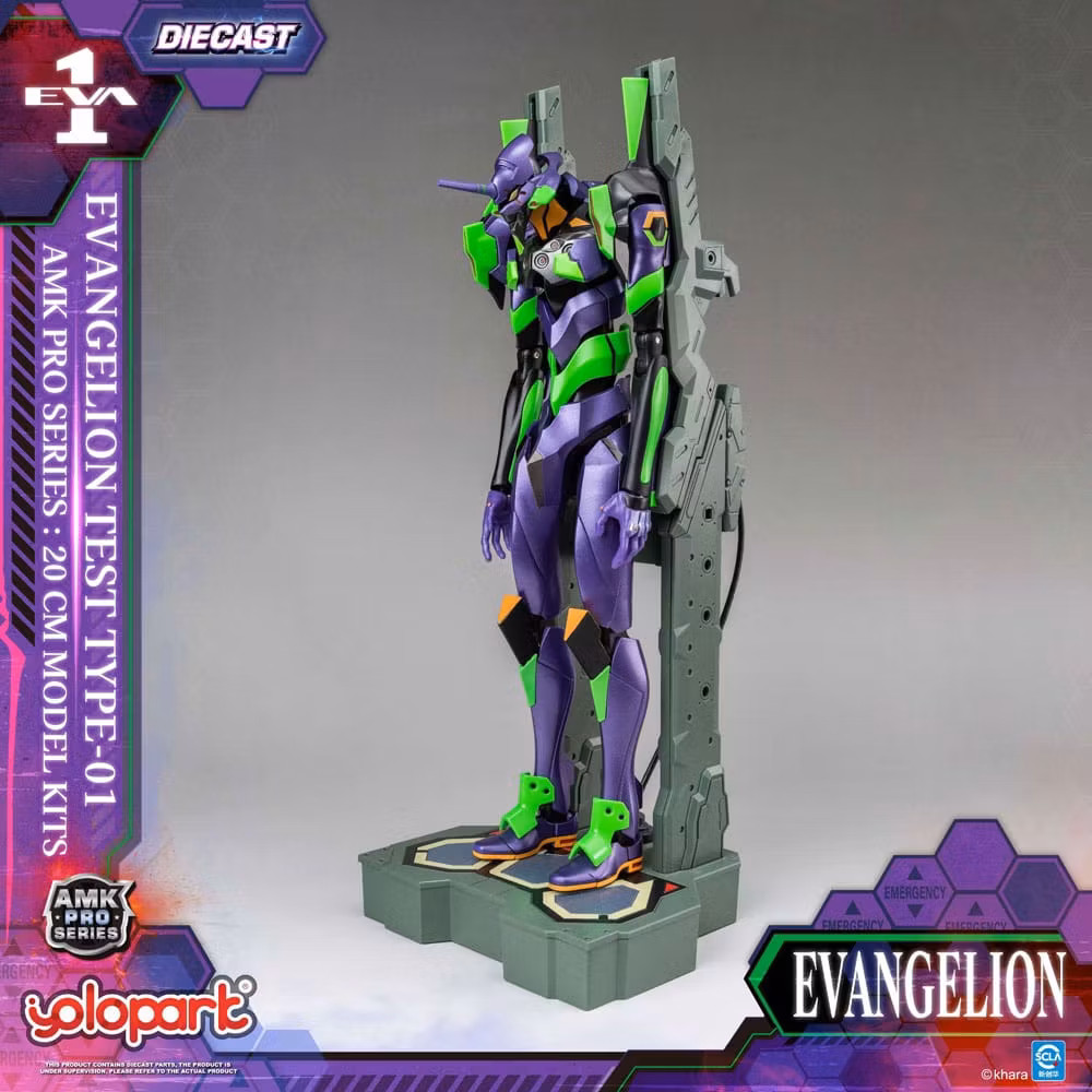 Rebuild of Evangelion AMK Pro Eva-01 Test Type Model Kit