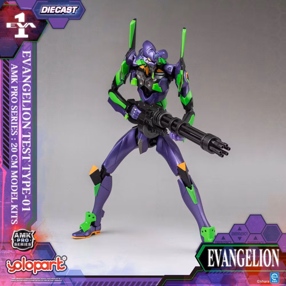 Rebuild of Evangelion AMK Pro Eva-01 Test Type Model Kit