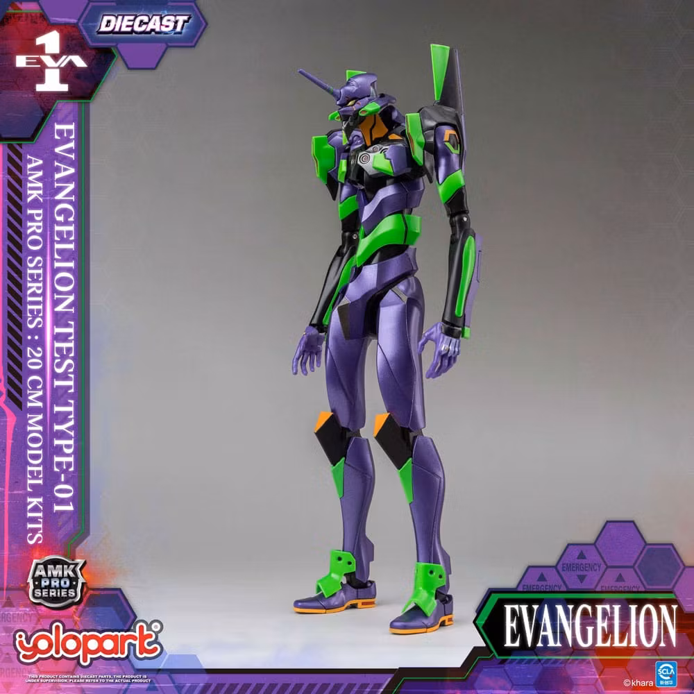 Rebuild of Evangelion AMK Pro Eva-01 Test Type Model Kit