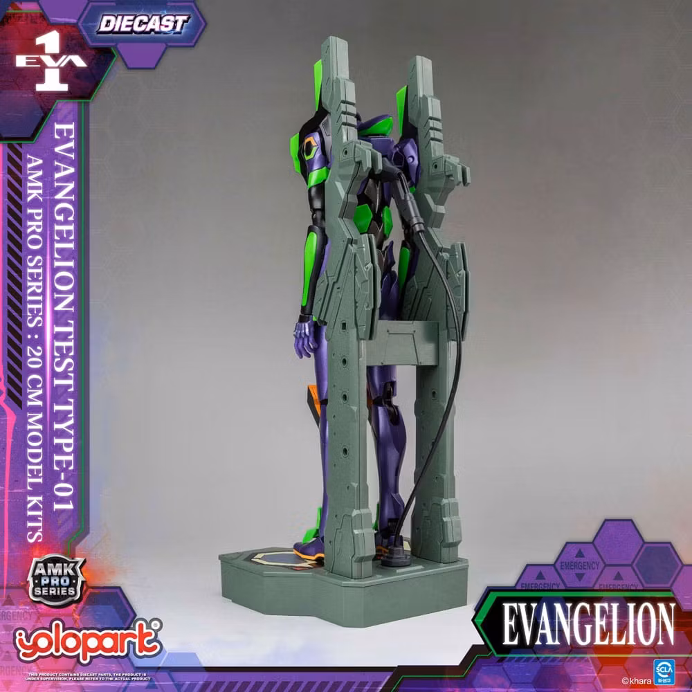 Rebuild of Evangelion AMK Pro Eva-01 Test Type Model Kit