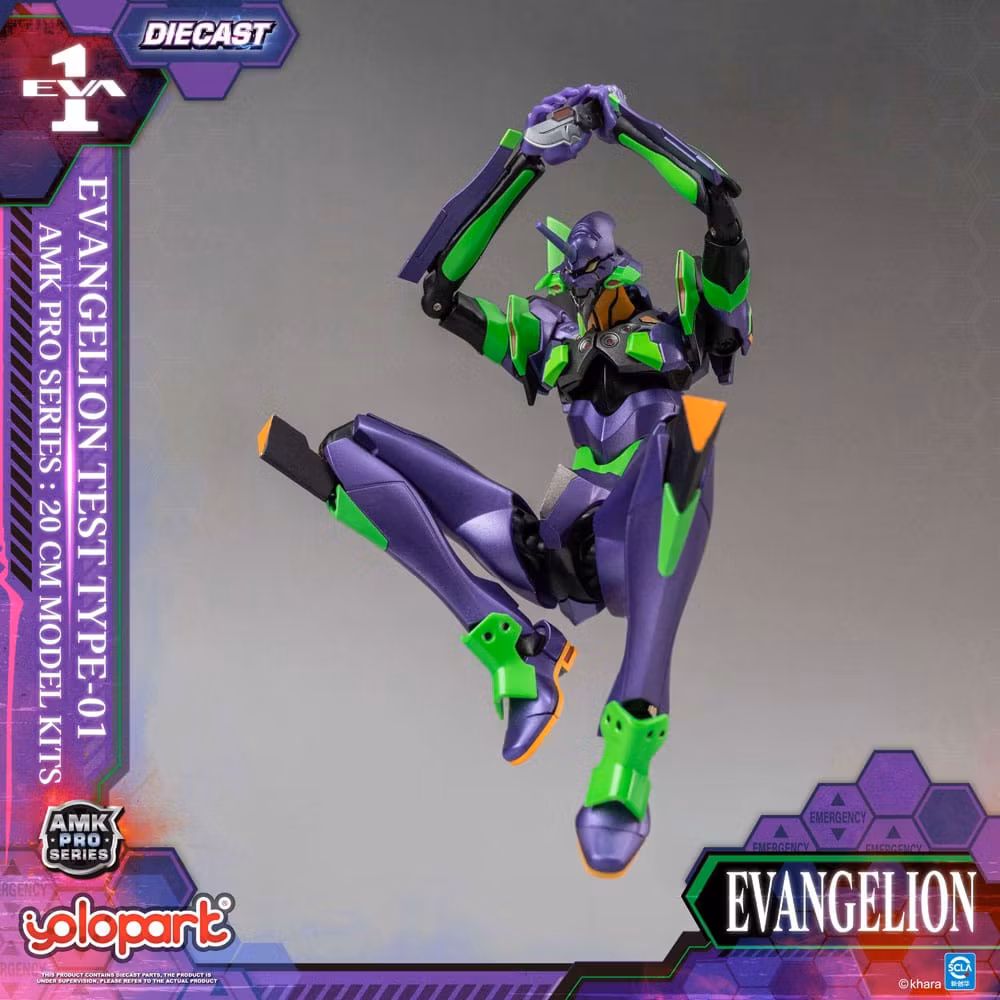 Rebuild of Evangelion AMK Pro Eva-01 Test Type Model Kit