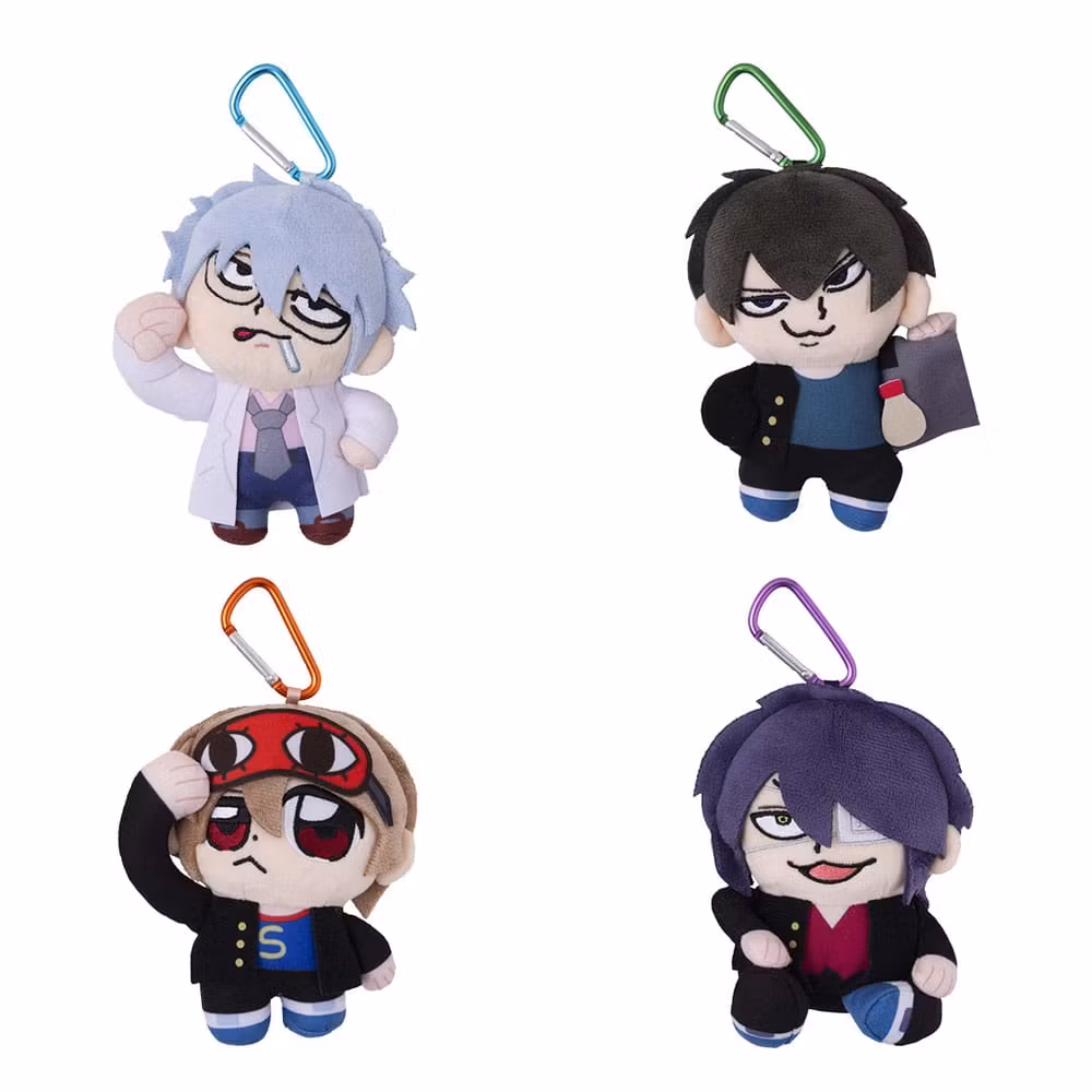 Mr. Ginpachi's Zany Class x Okawabukubu Youth Plush Keychain Ginpachi Sakata