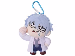 Mr. Ginpachi's Zany Class x Okawabukubu Youth Plush Keychain Ginpachi Sakata