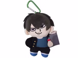 Mr. Ginpachi's Zany Class x Okawabukubu Youth Plush Keychain Toshiro Hijikata