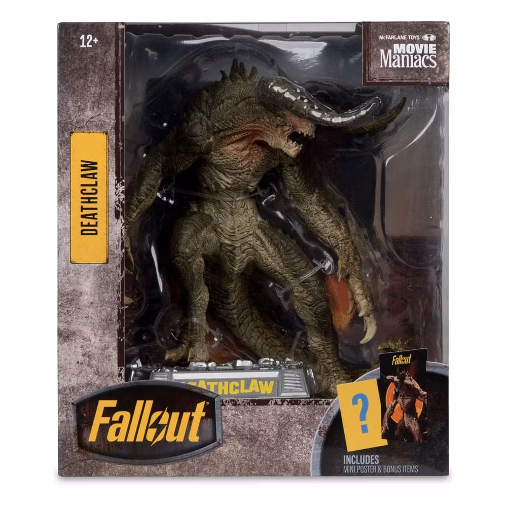 Fallout Movie Maniacs Deathclaw Figure