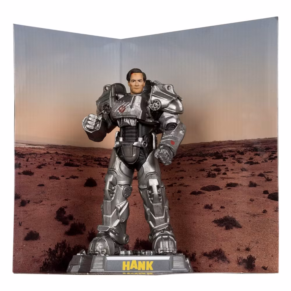 Fallout Movie Maniacs Hank Maclean (Season 2) (Red Platinum Edition) Figure