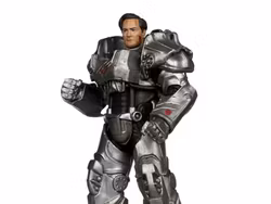 Fallout Movie Maniacs Hank Maclean (Season 2) (Red Platinum Edition) Figure