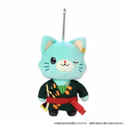 One Piece withCAT Zoro Plush
