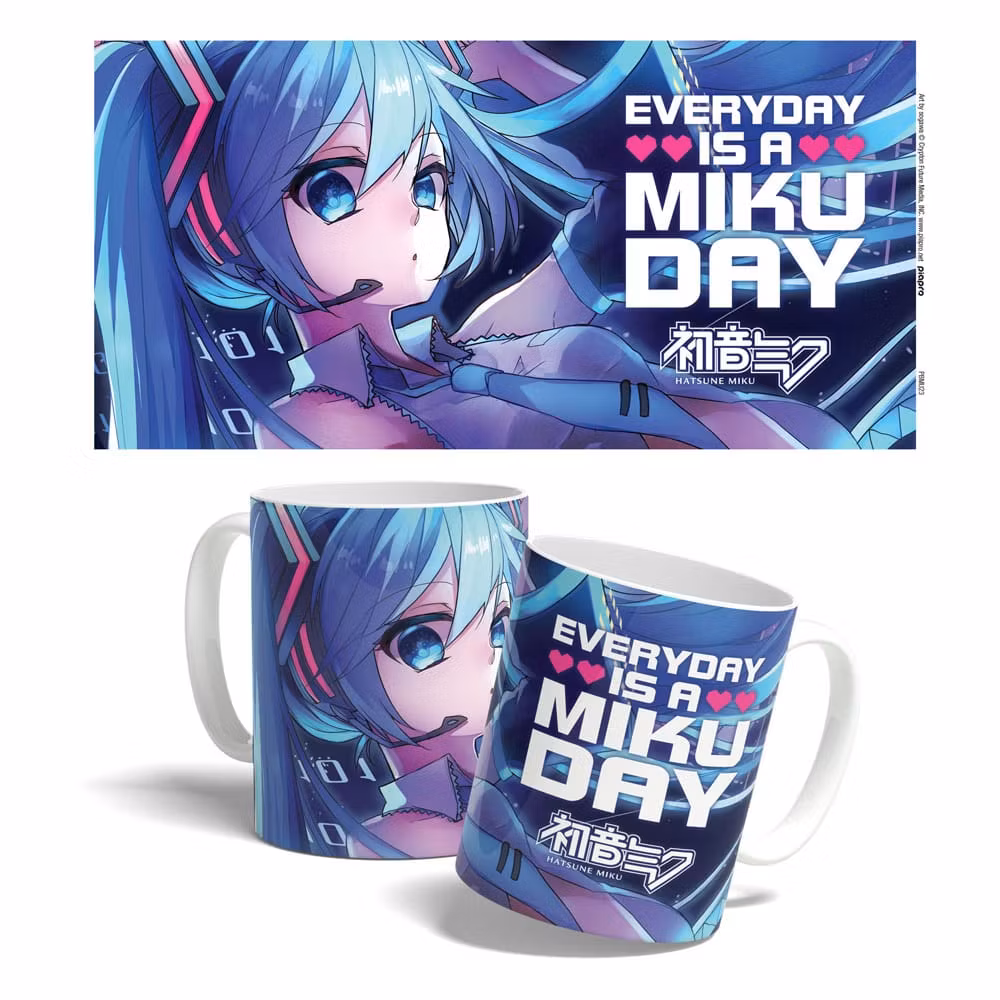 Vocaloid Mug Everyday is a Miku Day