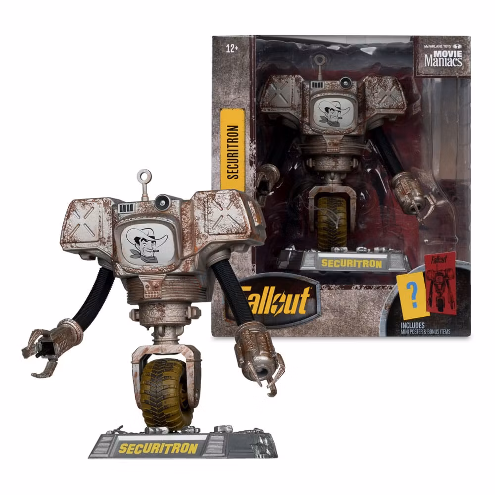 Fallout Movie Maniacs Securitron (Season 2) Figure