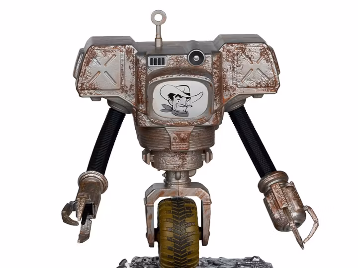 Fallout Movie Maniacs Securitron (Season 2) Figure