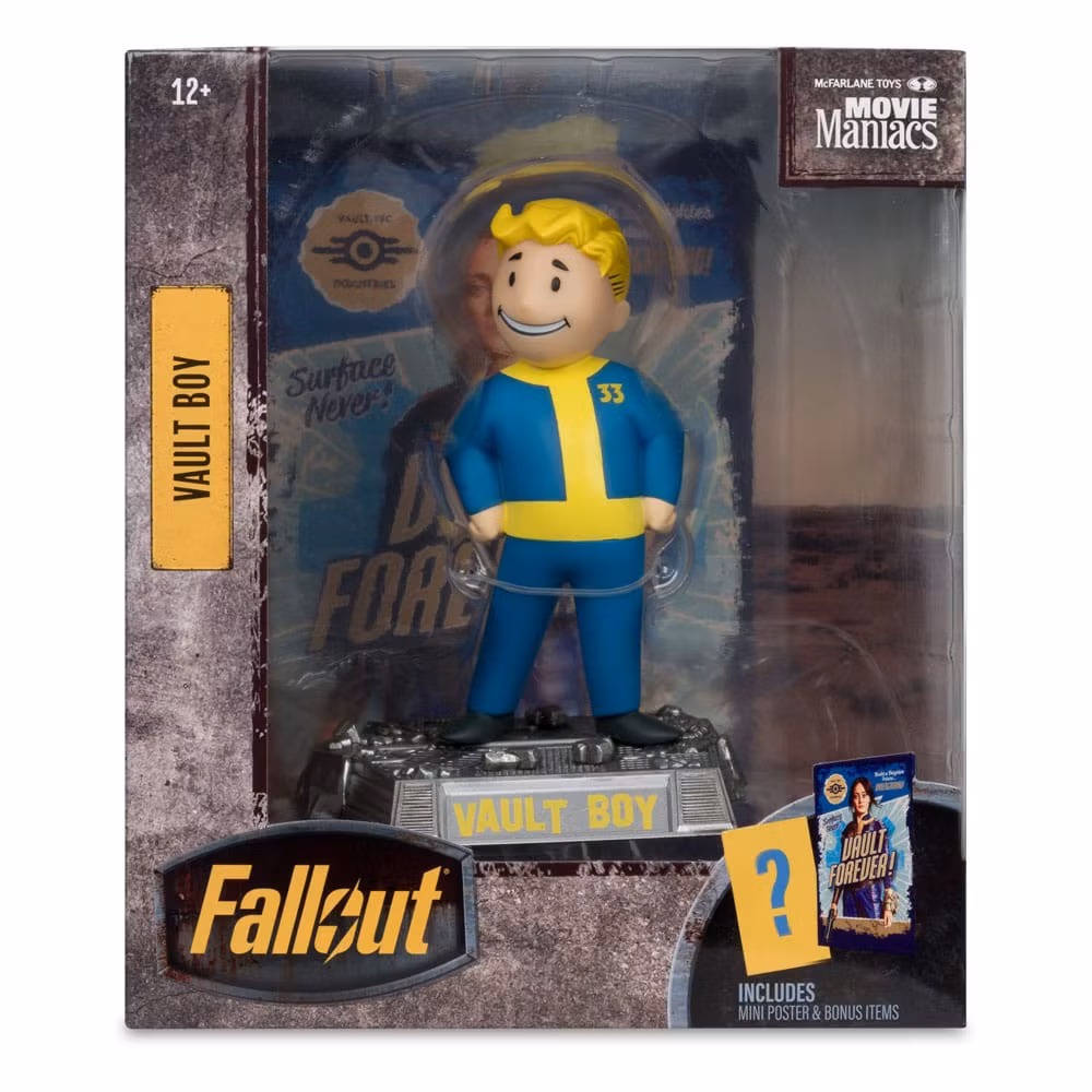 Fallout Movie Maniacs Vault Boy (Version 2) Figure