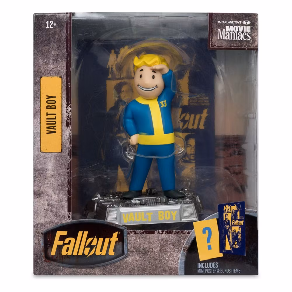 Fallout Movie Maniacs Vault Boy (Version 3) Figure