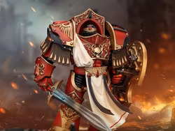 Warhammer: The Horus Heresy Blood Angels Crimson Paladin 1 1/18 Scale Action Figure