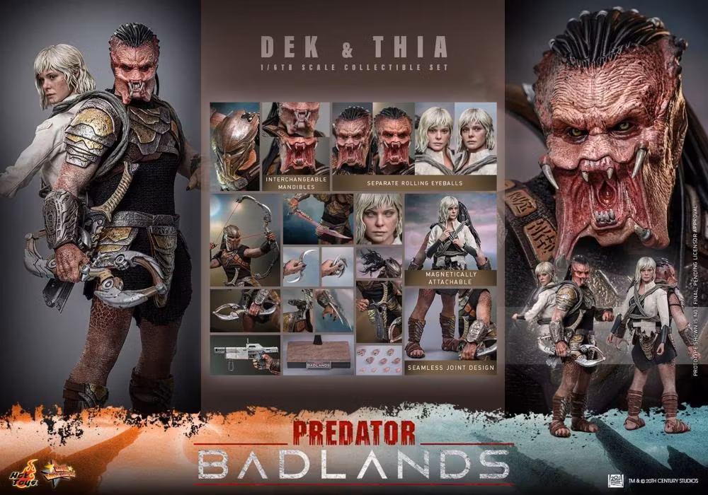 Predator: Badlands MMS850 Dek and Thia 1/6th Scale Collectible Figure