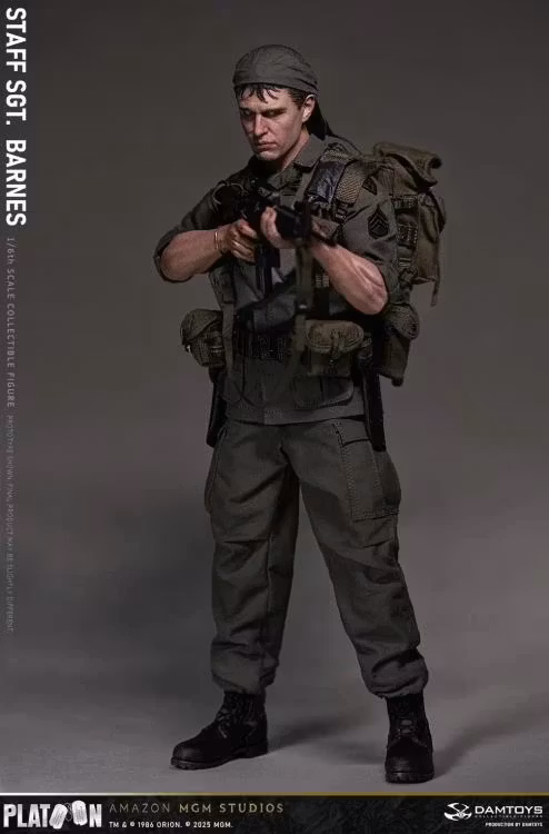 Platoon Staff Sergeant Barnes 1/6 Scale Action Figure