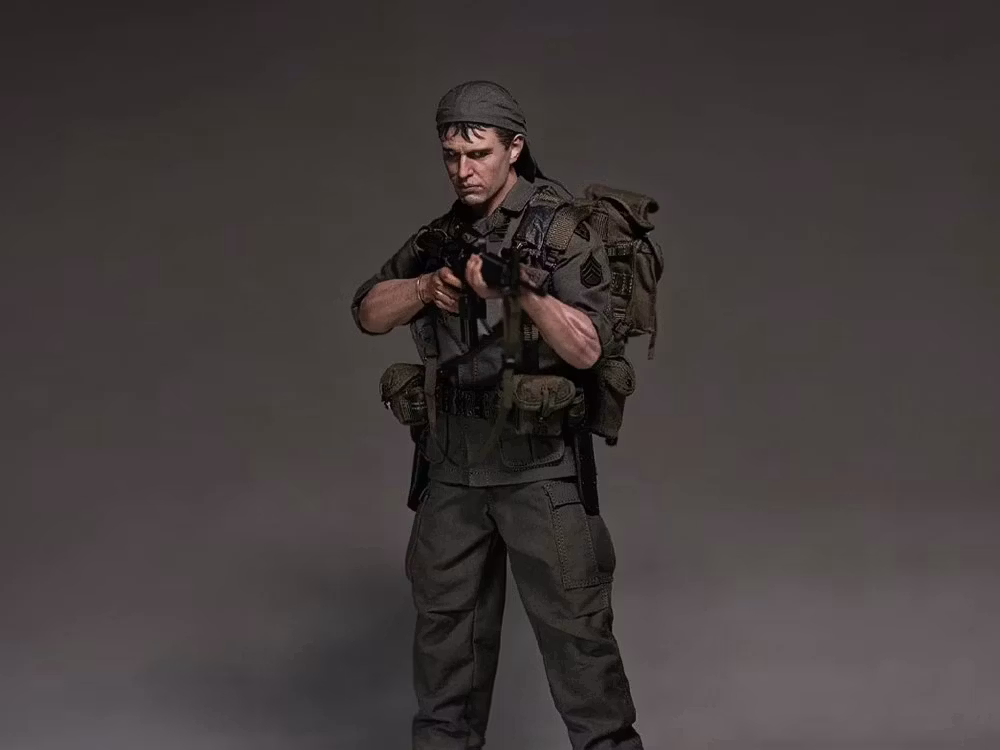 Platoon Staff Sergeant Barnes 1/6 Scale Action Figure