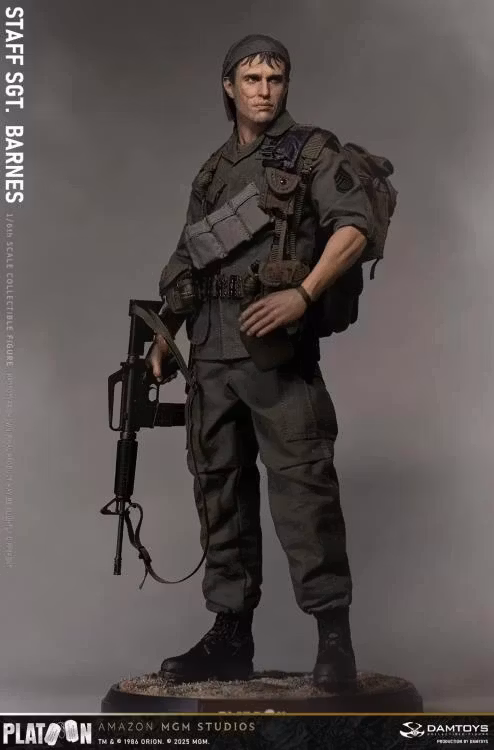Platoon Staff Sergeant Barnes 1/6 Scale Action Figure