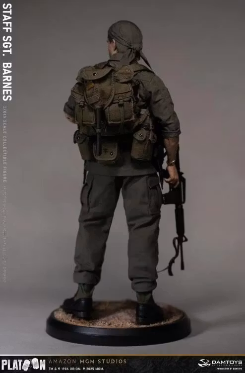 Platoon Staff Sergeant Barnes 1/6 Scale Action Figure