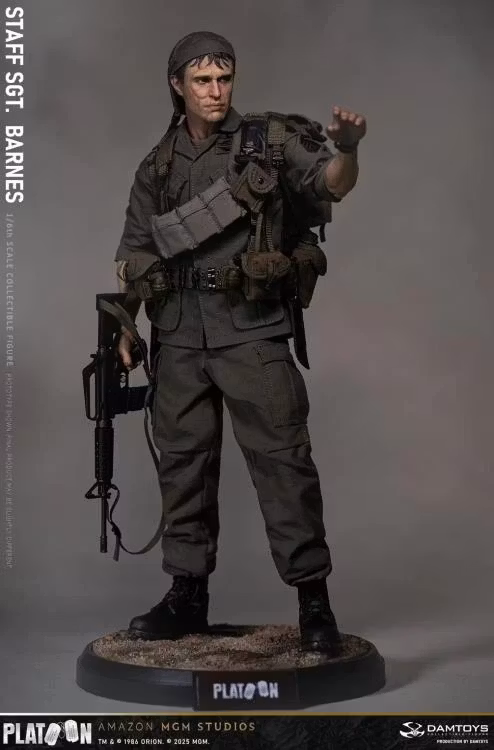 Platoon Staff Sergeant Barnes 1/6 Scale Action Figure