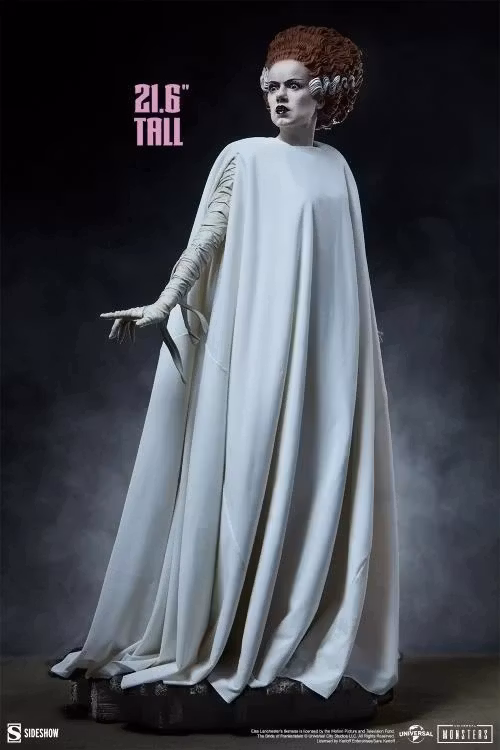 Universal Monsters Premium Format Mixed Media The Bride of Frankenstein (Fabric Costuming Ver.) Statue