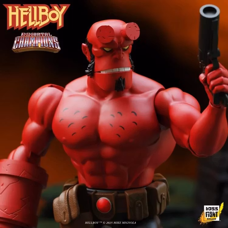Hellboy Immortal Champions Hellboy Retro Action Figure