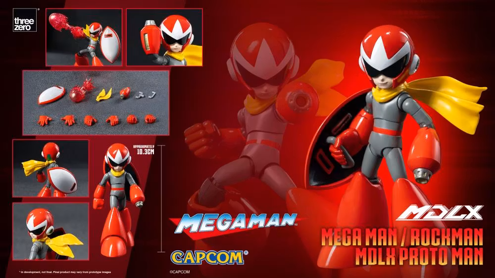 Mega Man MDLX Proto Man 1/12 Scale Action Figure
