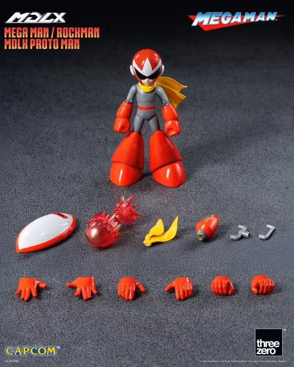 Mega Man MDLX Proto Man 1/12 Scale Action Figure