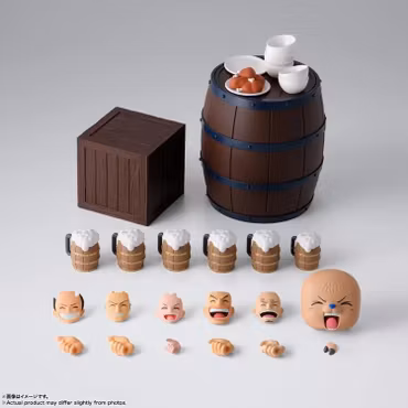 One Piece S.H.Figuarts Party Set (The Straw Hat Crew) Optional Parts Set