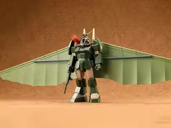 Fang of the Sun Dougram Combat Armors MAX 25 Soltic H8 Round Facer (Hang Glider Equipment Type) 1/72 Scale Model Kit (Rerelease)