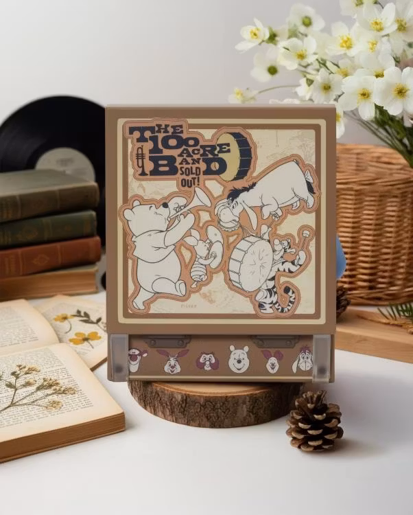 Winnie the Pooh D-Stage DS-160 Pooh's Hundred Acre Band Statue