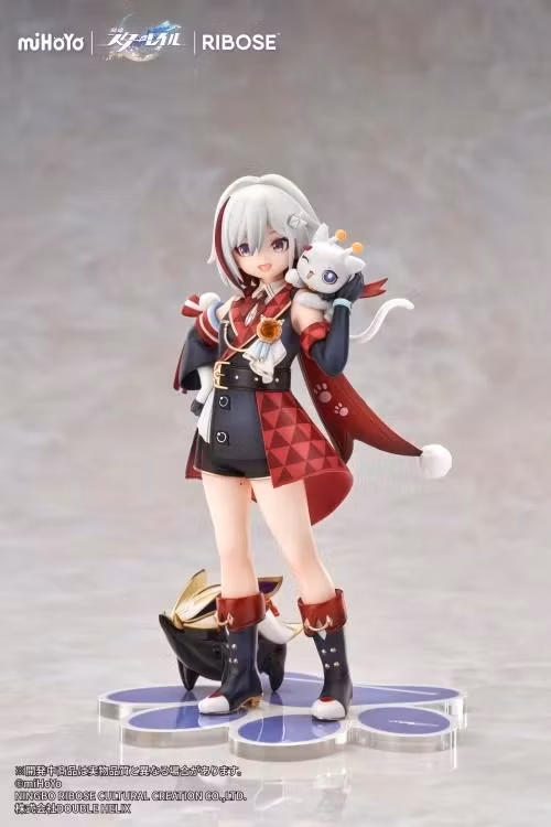 Honkai: Star Rail Rise Up+ Chibi Cat Series Topaz & Numby Figure