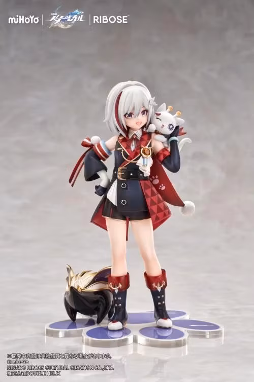 Honkai: Star Rail Rise Up+ Chibi Cat Series Topaz & Numby Figure