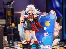 Honkai: Star Rail Rise Up+ Chibi Cat Series Topaz & Numby Figure
