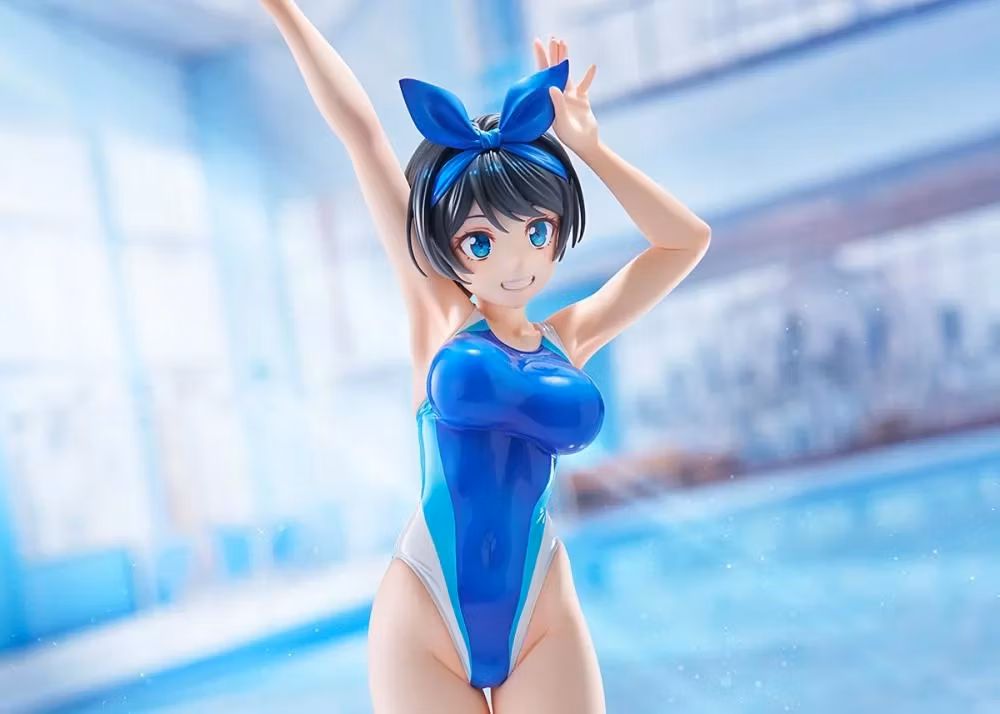 Rent-A-Girlfriend Swimsuit Silhouette Ruka Sarashina (Swimwear Ver.) 1/7 Scale Figure