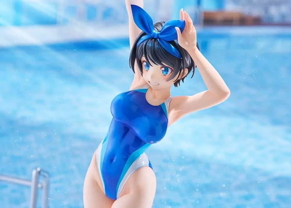 Rent-A-Girlfriend Swimsuit Silhouette Ruka Sarashina (Swimwear Ver.) 1/7 Scale Figure