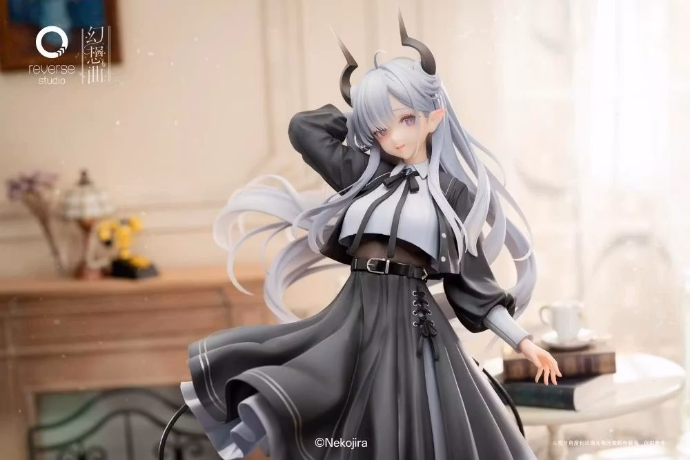 Nekojira Illustration Fantasias Series Thea-chan (Apprentice Succubus Ver. Regular Outfit Edition) 1/6 Scale Figure (With Bonus)