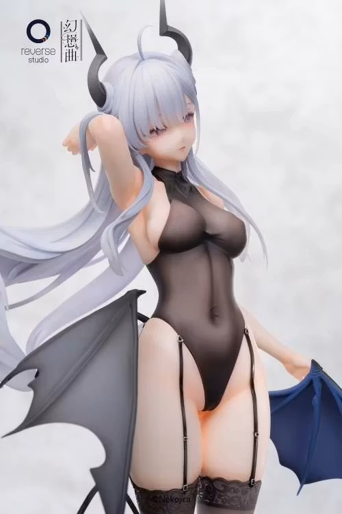 Nekojira Illustration Fantasias Series Thea-chan (Apprentice Succubus Ver.) 1/6 Scale Figure Set (With Bonus)