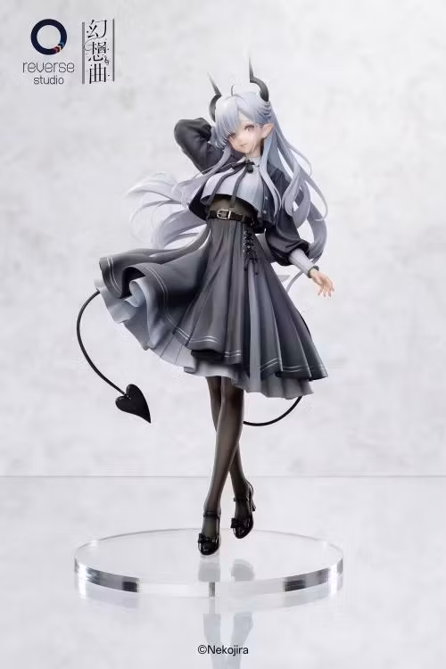 Nekojira Illustration Fantasias Series Thea-chan (Apprentice Succubus Ver.) 1/6 Scale Figure Set (With Bonus)