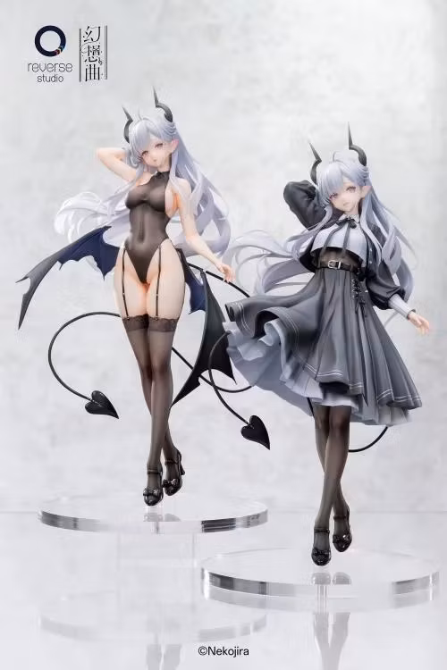 Nekojira Illustration Fantasias Series Thea-chan (Apprentice Succubus Ver.) 1/6 Scale Figure Set (With Bonus)