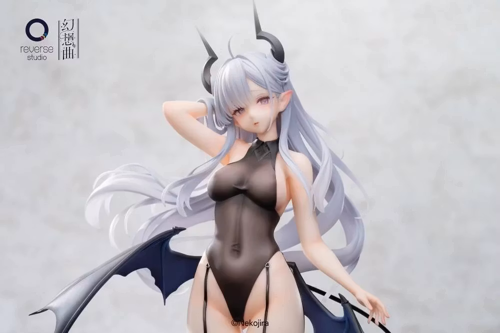 Nekojira Illustration Fantasias Series Thea-chan (Apprentice Succubus Ver.) 1/6 Scale Figure Set (With Bonus)