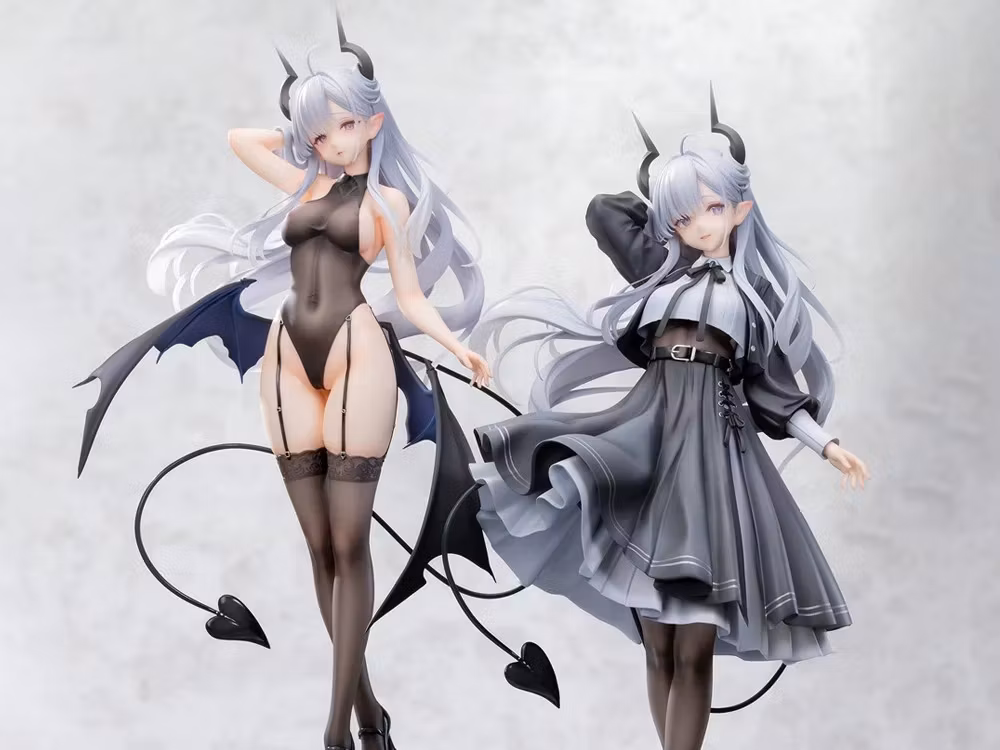Nekojira Illustration Fantasias Series Thea-chan (Apprentice Succubus Ver.) 1/6 Scale Figure Set (With Bonus)